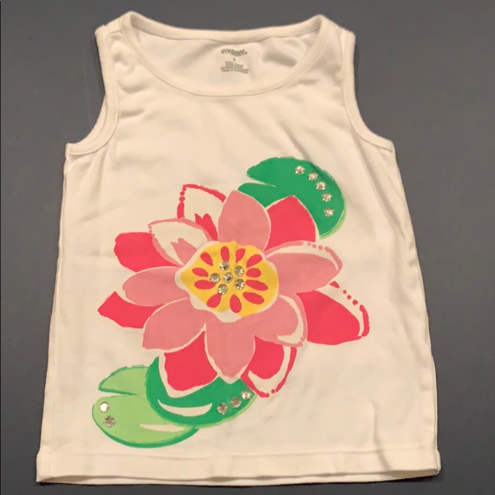Girls Gymboree sleeveless top.